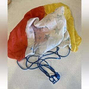 Vintage Fisher Price Adventure People 354 Daredevil Skydiver Parachute Only